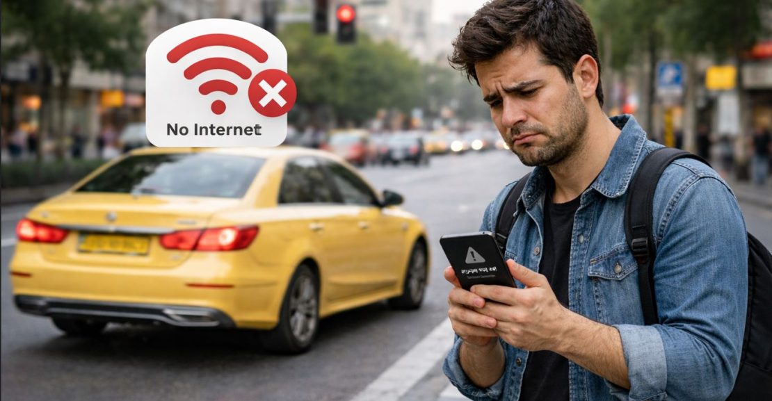 رزرو تاکسی بین شهری در شرایط قطعی اینترنت