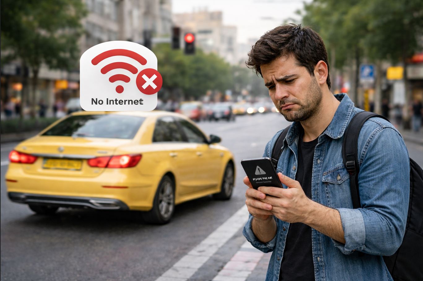 رزرو تاکسی بین شهری در شرایط قطعی اینترنت
